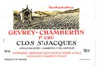 2001 Rousseau Gevrey Chambertin Clos St Jacques 1.5ltr